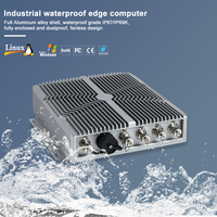 PC Industrial Robusto sin Ventilador IP67/IP69K, I5-1235U, DDR5, M12, Computadora Resistente al Agua para Automatización IoT en Fábricas Inteligentes