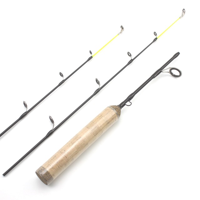 High Quality 65cm Wholesale Ice Fishing Rod Ultra Light Custom Ice Fishing Rod Fiber Glass Outdoor Tools