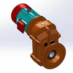 Réducteurs hélicoïdaux à angle droit F/FA/FAF fournis par le fabricant, arbre parallèle, surfaces de dents trempées, boîtes de vitesses - Product Image 4