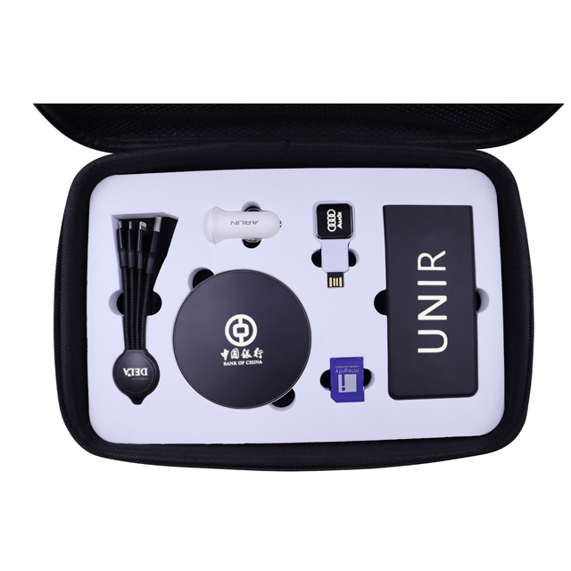 Лидер продаж, электронный инновационный высокотехнологичный Набор для электронных гаджетов, автомобильное зарядное устройство, рекламные usb-устройства