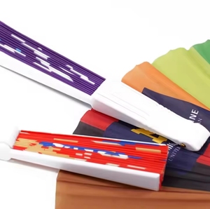 Custom Logo Plastic <b>Hand</b> <b>Fan</b> Promotional Gifts Advertising <b>Hand</b> <b>Fans</b> - Product Image 3