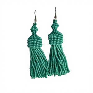 Pendientes de Moda para Mujer, con Cuentas Bordadas, para Fiestas, Juego de Regalo Personal, Acción de Gracias, Año Nuevo, Promoción, Novedad, Conveniente - Product Image 1