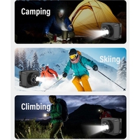 Enregistreur de caméra de sport monté sur la tête 1080P Vision nocturne grand Angle 100 ° pour la photographie aérienne de moto