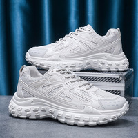 Chaussures de sport pour hommes OEM tendance avec semelle en caoutchouc, légères, antidérapantes, résistantes à l'usure, en maille de coton et EVA