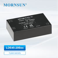 Modul Konverter AC DC MORNSUN 45W LDE45-20Bxx, Catu Daya Pemasangan di Papan, Input Universal 85-264VAC, Modul Daya Kompak