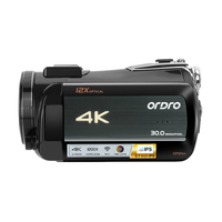 Cámara de Video Digital Profesional AC5 PLUS con Zoom Óptico de 10-20X, Sensor CMOS, WiFi, Micrófono y Lente para Transmisión en Vivo y Vlogs 4K