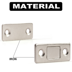 Aimants adhésifs Ultra fins <span class=keywords><strong>pour</strong></span> <span class=keywords><strong>porte</strong></span> d'armoire, <span class=keywords><strong>placard</strong></span> <span class=keywords><strong>de</strong></span> cuisine, meubles, tiroirs, fermeture magnétique, loquet <span class=keywords><strong>de</strong></span> <span class=keywords><strong>porte</strong></span> magnétique - Product Image 4