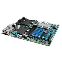 ASMB-817I-00A1 Papan Server ATX Xeon Scalable Generasi ke-5/ke-4 8x DDR5 3x PCIe X16 8x SATA 3 4x USB 3.2 Dual 10GbE IPMI