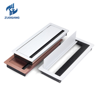 Boîte à œillets en alliage d'aluminium à fermeture en douceur pour bureau