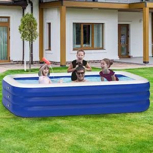 Inflatable Adult Children Swimming Pool Inflatable Swimming Pool For Above-ground Garden Summer Water Parties