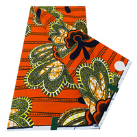Tela africana estampada Ankala de fabricante directo a precio económico, tela africana de Ghana, tela para coser vestidos