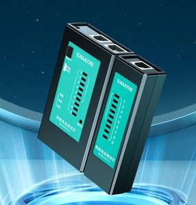 CAT5, CAT5E, CAT6, <span class=keywords><strong>CAT6A</strong></span> testi için RJ45 ağ kablosu Test cihazı UTP/STP kablo denetleyicisi telefon hattı kablosu ağ araçları - Product Image 1
