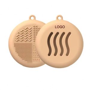 Nouveau sac de rangement multi-rond en silicone pour fond de teint sec et humide, portable pour voyage et extérieur, houppette à poudre, en stock, usage domestique, en caoutchouc - Product Image 5