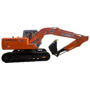 Excavatrice Hitachi EX120 d'occasion en bon état, moteur Isuzu de 12 tonnes, faible durée de fonctionnement, d'origine japonaise, à vendre - Product Image 1