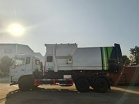 Howo 6x4 25 Tons Compacteur Manuel Crochet De Levage Conteneur À Ordures Pick-up Camion Diesel Diesel Howo Camion Moteur Boîte De Vitesses