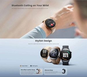 Mibro <span class=keywords><strong>Lite3</strong></span> Relógio Smartwatch Homens Mulheres Android Ultra 5g Deportivo Meninas Mulheres Cinta À Prova D' Água - Product Image 3