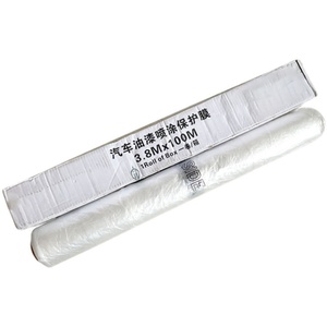 Pellicola per mascheramento per <span class=keywords><strong>vernice</strong></span> <span class=keywords><strong>Spray</strong></span> per auto alimentare PE Non Peeling aderente statico per ristrutturazione di <span class=keywords><strong>vernice</strong></span> per auto intera protezione antipolvere - Product Image 6