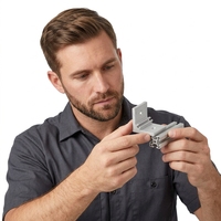 Accessoires en aluminium moulé sous pression résistant à la chaleur, support d'angle droit 3030