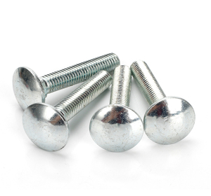 DIN 603 <strong>Carriage</strong> <strong>Bolt</strong> White Blue Zinc High Strength Round Head Square Neck <strong>Bolt</strong> Factory Direct Supply <strong>Carriage</strong> <strong>Bolt</strong> - Product Image 2