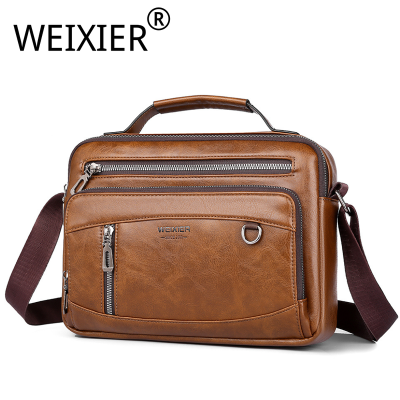 Men s Shoulder Bag Vintage PU