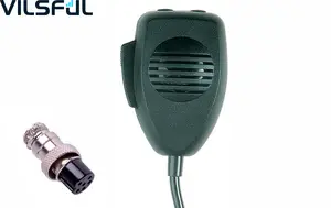 Well Sales 4PIN 6PIN Microphone For CB Radio Compatible With 19ULTRAIII Midland Albrecht Galaxy DX929 Radios