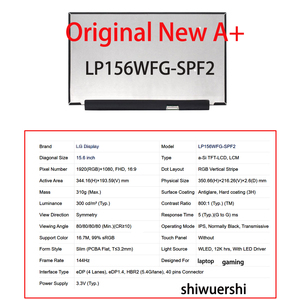 Оптовая продажа, 15,6 ", ноутбук, ЖК-экран LP156WFG SPF2 SPF3 SPP1 SPV2 SPV3 SPT2 spt5 SPK1 SPT3 SPT1 SPT6 SPB3 SPB4 SPT6 - Product Image 2