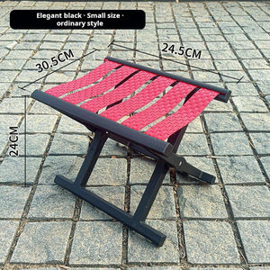 เก้าอี้ชายหาดแบบพกพาเก้าอี้ตกปลาแบบพับได้เก้าอี้เข้าคิวทำจากพลาสติกสำหรับตลาดกลางคืน - Product Image 5