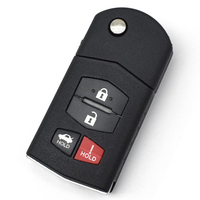 Carcasa de Repuesto OEM para Llave de Coche con Control Remoto Plegable, Estuche para Llaves