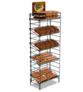 Dây Kim Loại Giá Gấp Bên Kẹo Snack Bánh Mì Kệ Đứng Treo Giỏ Bán Buôn Kệ - Product Image 2