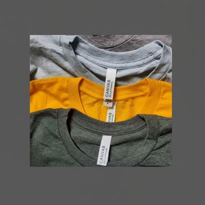 Camiseta Bella Canvas de Diseño Personalizado, Ecológica, de Corte Ajustado, Manga Corta, Poliéster/Algodón - Product Image 1