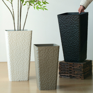 Vaso per <span class=keywords><strong>Fiori</strong></span> Quadrato in Plastica di Lusso Moderno Nordico, Traspirante e Durevole, <span class=keywords><strong>Fioriera</strong></span> <span class=keywords><strong>da</strong></span> Interno per <span class=keywords><strong>Balcone</strong></span> e Soggiorno - Product Image 2