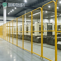 Équipement de protection pour clôture de sécurité d'atelier industriel, soudure sans soudure détachable, isolation métallique personnalisable et antirouille