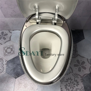 SDAYI <span class=keywords><strong>Vintage</strong></span> estilo Popular baño Europeo forma de huevo redondo P-trap Bowl artículos sanitarios lavado montado en la pared <span class=keywords><strong>inodoro</strong></span> - Product Image 5