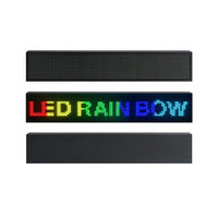 Écran LED couleur P10, panneau publicitaire numérique programmable avec contrôle Wi-Fi via application, 512 pixels SMD pour magasin