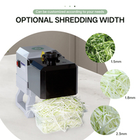 Cortador triturador multifunción de cebolla de primavera para pimienta, puerro, apio, cebolla verde, 2,3mm/1,8mm/1,5mm, personalizable