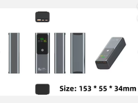 Batterie externe portable OEM haute capacité 100W étanche avec écran LED pour ordinateur portable, prises Type-C et USB, prise en charge de la charge rapide