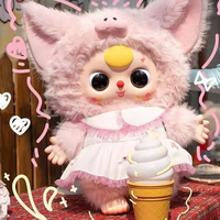 Authentique Baby Three 1000 2ème génération Grande peluche Boîte mystère Figurine de poupée mignonne Cadeau tendance à collectionner