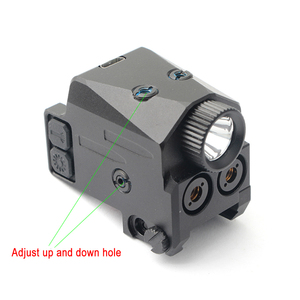 Oem ODM Chất lượng cao kép <span class=keywords><strong>Laser</strong></span> Đèn pin chùm gắn kết màu xanh lá cây màu đỏ ánh sáng <span class=keywords><strong>laser</strong></span> Combo phạm vi phụ kiện - Product Image 5