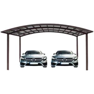 Bon marché <span class=keywords><strong>Garage</strong></span> de jardin personnalisé avec abri d'auto double en aluminium - Product Image 5