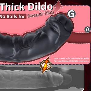 Tapón Anal Realista, Corto y Grueso, de Silicona Líquida, Impermeable, Suave y Flexible, para Alivio del Estrés, Juguete Sexual - Product Image 3