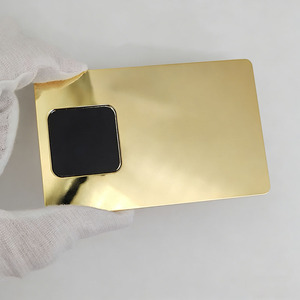 隠しチップNFC RFIDメタル名刺 NFC213/216会員カード ホテル シルバーブラッシュ加工 レーザー彫刻 シルク印刷 - Product Image 6