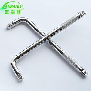 Lanbaolu L-Shaped <b>Socket</b> Wrench 12 Inches Metric Sliding <b>Extension</b> Rod Double-Ended Bend Handle - Product Image 2
