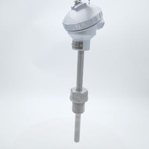 เครื่องส่งสัญญาณแบบบูรณาการหัววัดความต้านทานความร้อนแพลตตินัมหุ้มเกราะเซ็นเซอร์วัดอุณหภูมิ Pt100ได้อย่างแม่นยำ - Product Image 5