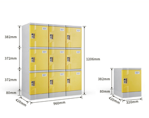 Toppla Tủ Khóa Tự Động Làm Việc Bán Tủ Văn Phòng Ngoài Trời Tủ Khóa Tự Phục Vụ Bãi Biển Cho Học Sinh - Product Image 3