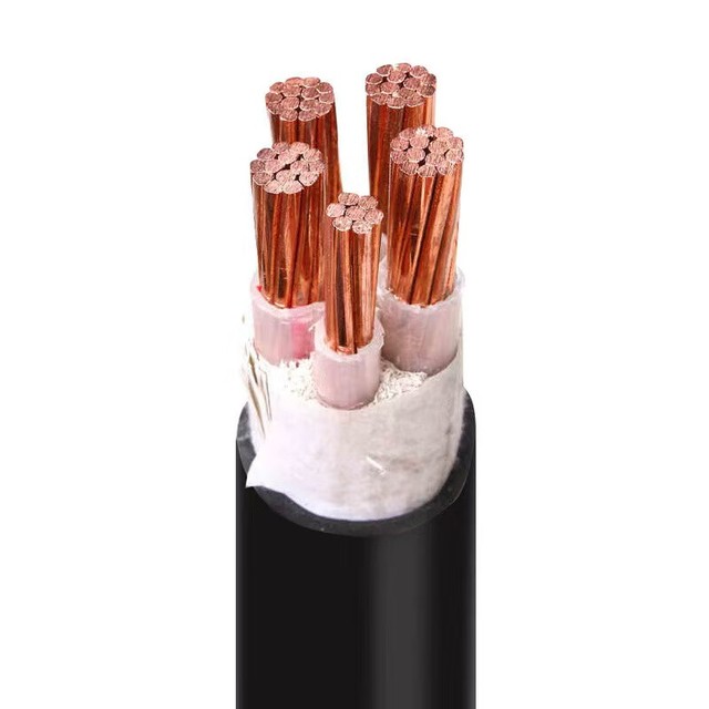 WDZ-YJY 435+1/450+1 Copper-Core XLPE Low-Smoke Halogen-Free Flame-Retardant Cable IP65 Rating LSZH Jacket for Building