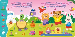Si eres <span class=keywords><strong>feliz</strong></span> y lo sabes, libro de canciones, canta junto con la canción, libro de sonido de 6 botones, juguete de aprendizaje para niños - Product Image 5