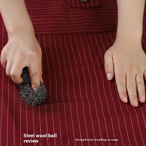 Vải cotton nguyên chất không tay dây đeo vai rộng chống dầu chống mài mòn túi lớn thoáng khí mới chống bẩn tạp dề nhà bếp - Product Image 3