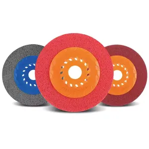 Cermets Marble Wood Grinding Tools Metal Polishing Buffing Wheels Fibre Polishing Wheel