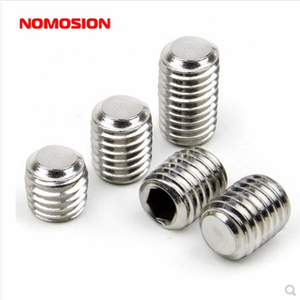 304 M3 M4 M5 <strong>M6</strong> M8 M10 M12 M14 M16 DIN913 Allen Head Hex Hexagon Socket Flat Point End <strong>Grub</strong> Bolt Set <strong>Screw</strong> - Product Image 5