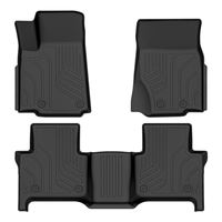 Tapis de sol de voiture 3D TPE de haute qualité, ensemble complet, toutes saisons, imperméables, avant, arrière, coffre, pour Edge 2015-2024